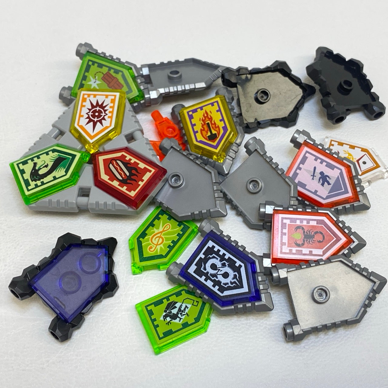 LEGO Nexo Knights Shield Fun Pack Mixed Colour Tiles Shields and More