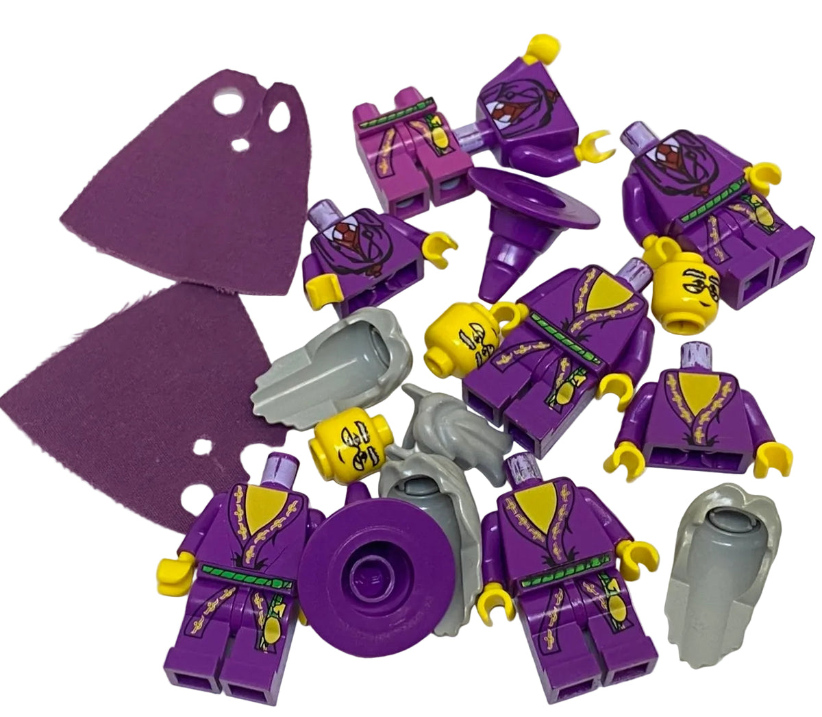 LEGO Harry Potter Albus Dumbledore Purple Minifigure Pieces Mixed Fun Pack