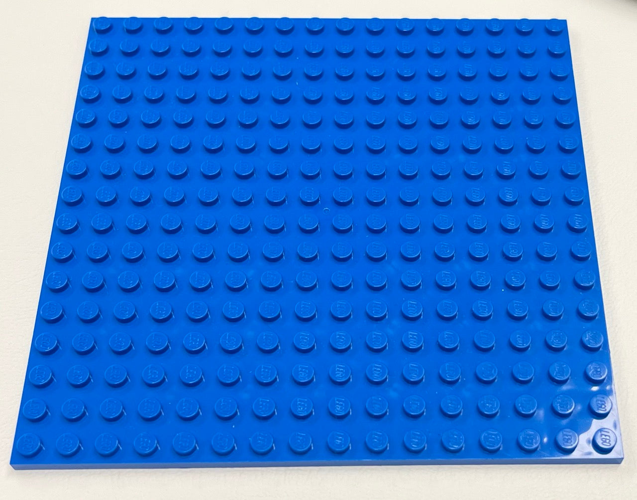 LEGO Plate 16x16 Blue