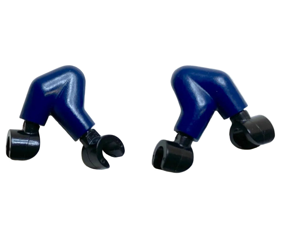 LEGO Star Wars Dark Blue Double Arms Left & Right for Rio Durant Minifigure - Very Rare Pieces