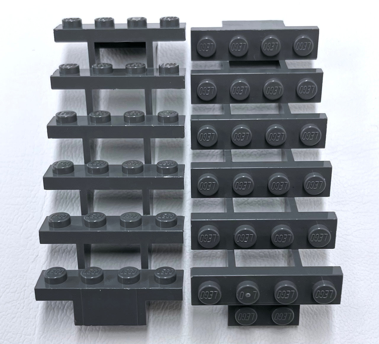 LEGO Stairs Pack Of 2 Dark Bluish Grey