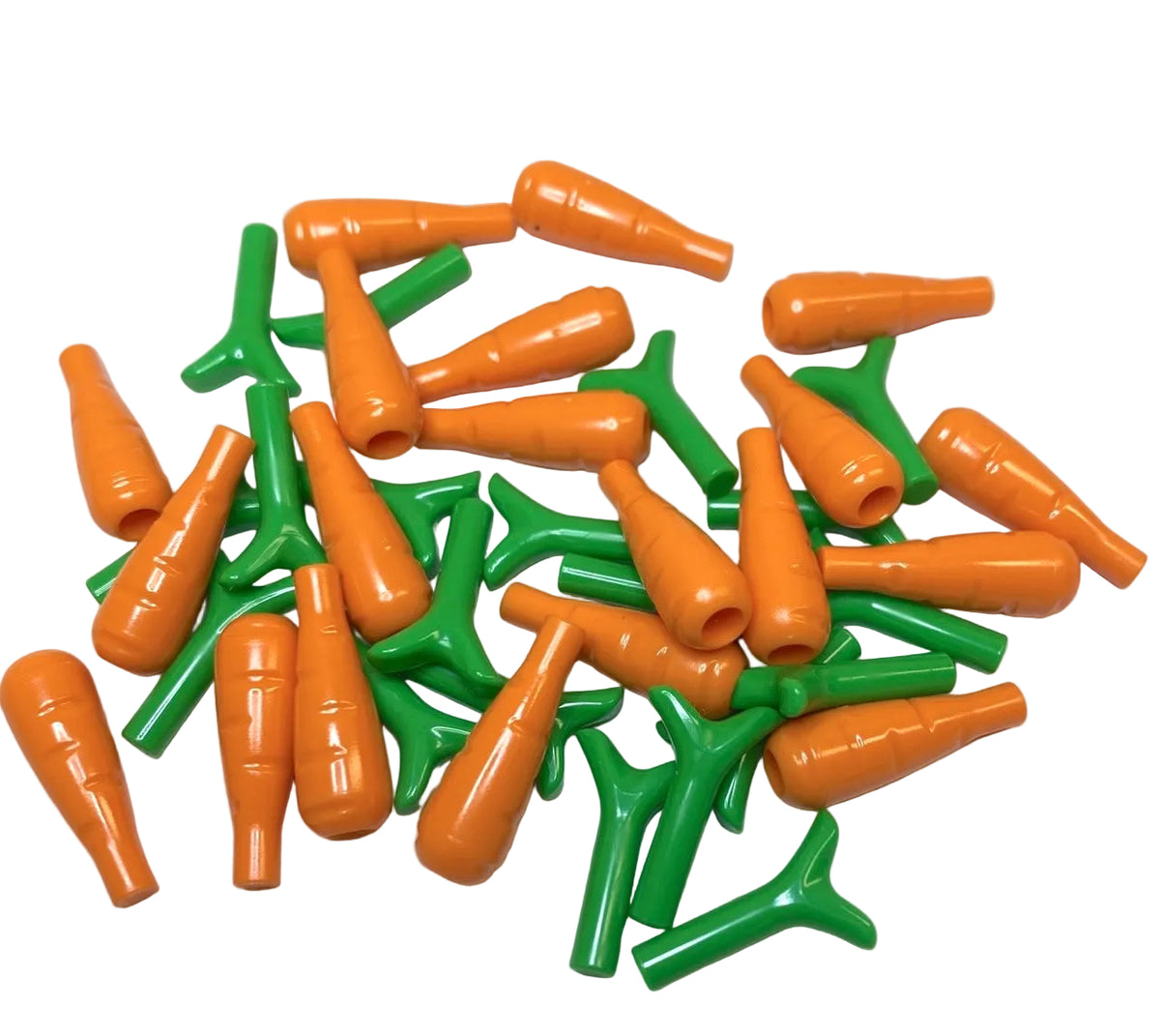 LEGO Carrots for the Easter Bunny Rabbit Pack of Approx 20 with Stems