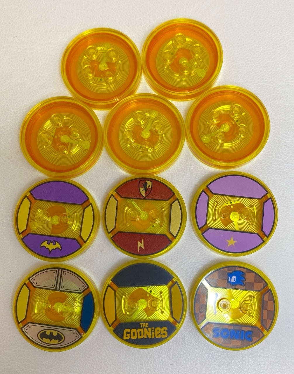 LEGO Dimensions Tag Fun Pack Trans Yellow Mixed Sonic - Goonies - DC Superheroes - Adventure Time