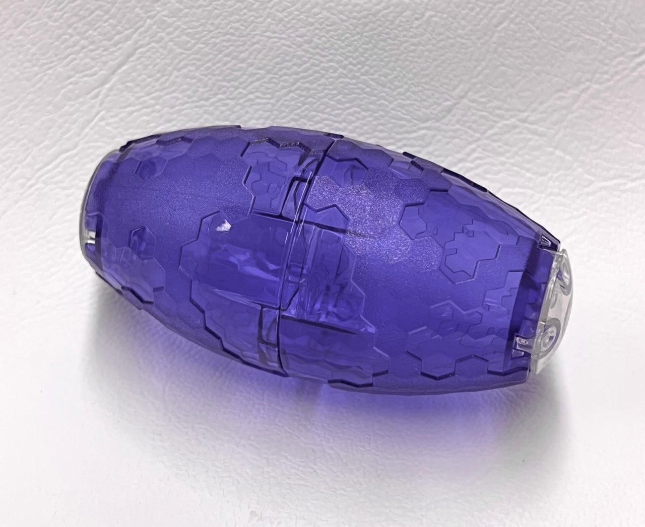 LEGO Container Faceted Alien Pod Trans Purple (2 Halves)