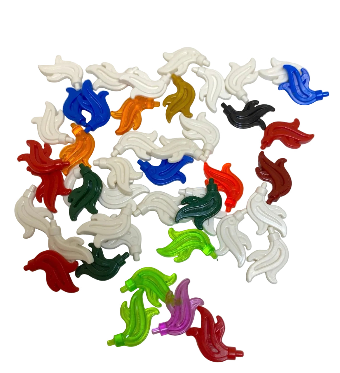 LEGO Feather Plumes Mixed Fun Pack Including Rare Colours