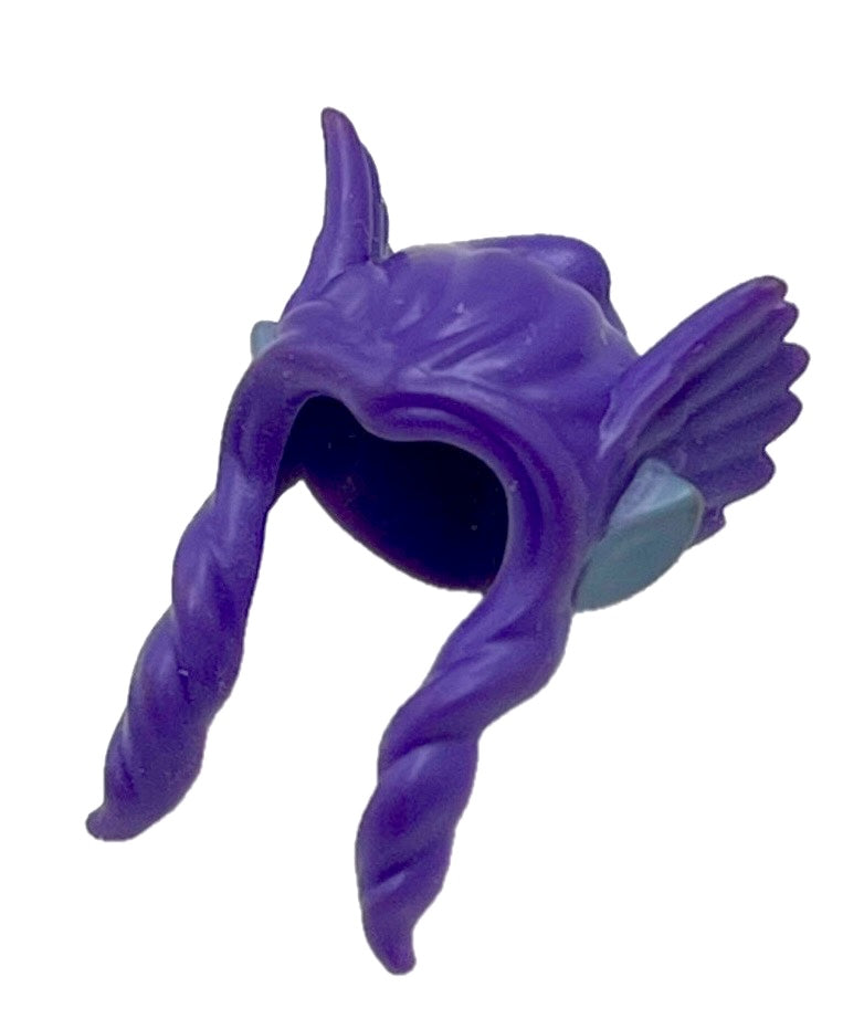 LEGO Hair Piece for Nexo Knights Harpy Minifigure Dark Purple / Sand Blue