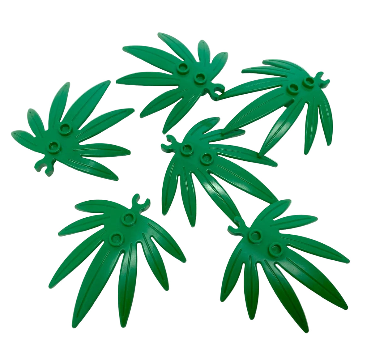 LEGO Plants Swordleaf Palm Leaves Pack of 6 Green