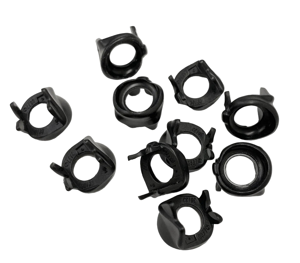 LEGO Black Minifigure Bandana / Scarf Pack of 10