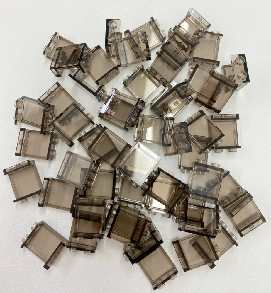 LEGO Panel Pack 1x2x2 Fun Pack Approx 50 Trans Brown (Old Trans Black)