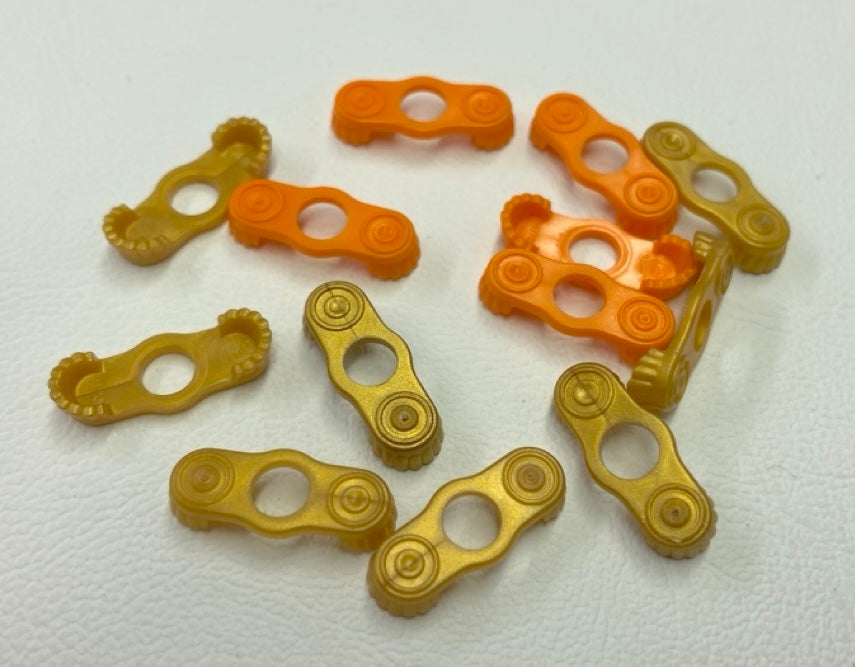 LEGO Epaulettes Minifigure Accessory Pack Orange / Pearl Gold