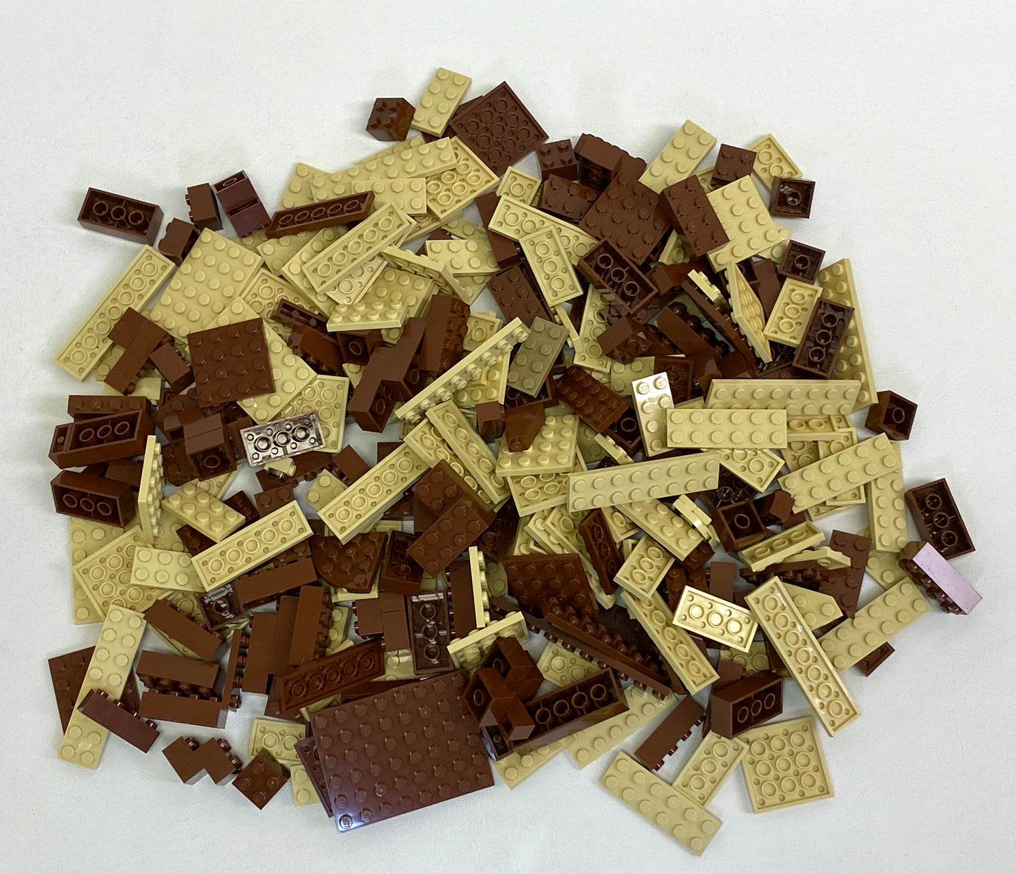 LEGO Reddish Brown and Tan Fun Pack Mixed Pieces