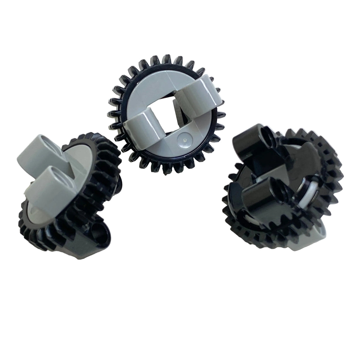 LEGO Technic Turntable 28 Tooth Pack of 3 Black / Light Bluish Grey
