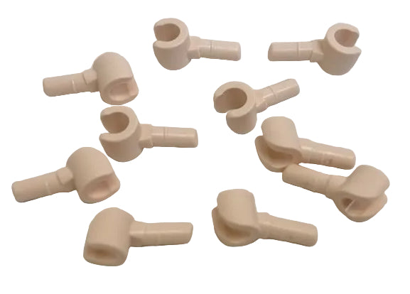 LEGO Minifigure Hands BRAND NEW Pack of 10 Light Nougat