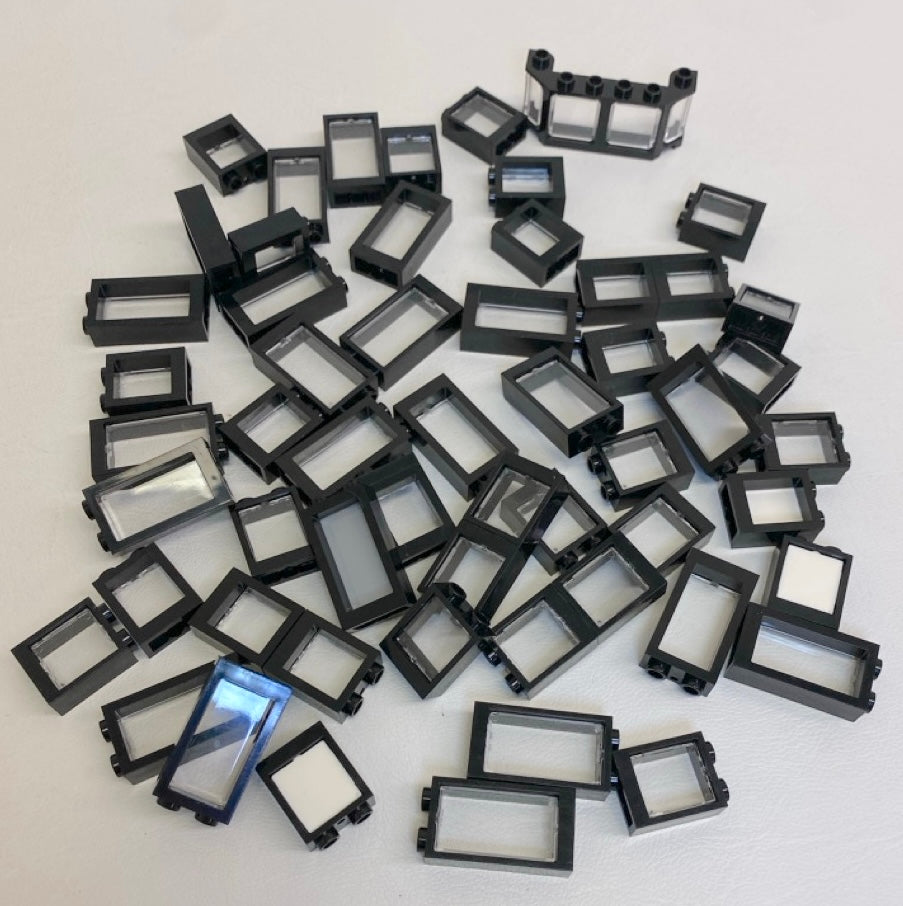 LEGO Window Fun Pack Black Frames