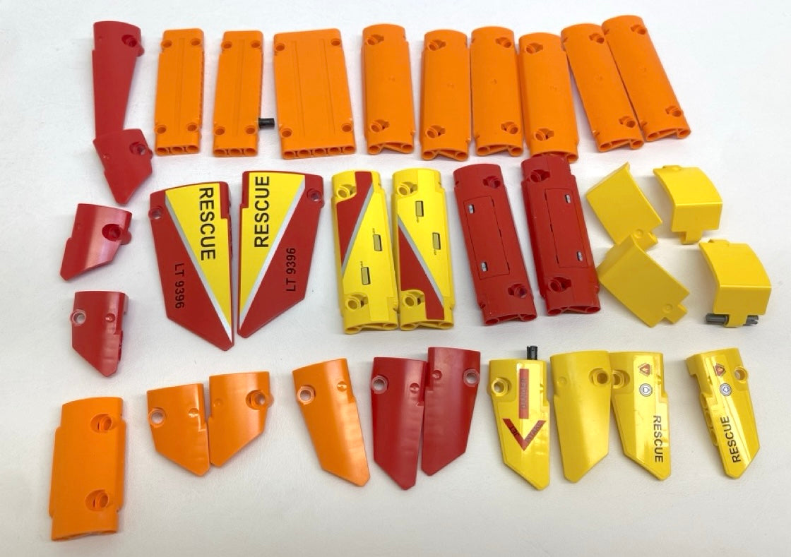 LEGO Technic Panel Mixed Fun Pack - Red Orange Yellow