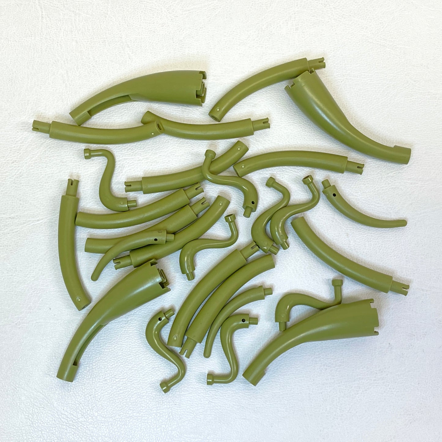 LEGO Animal Olive Green Tails / Neck / Horn / Trunk Fun Pack