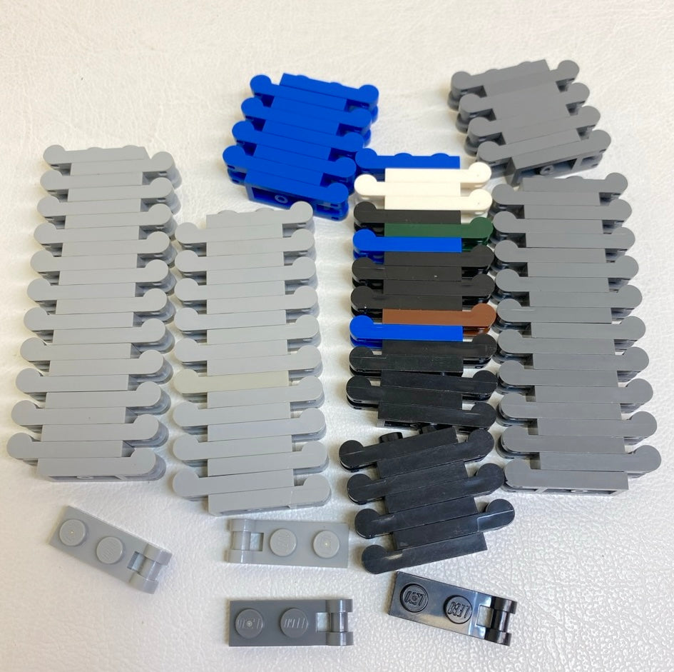 LEGO Plate 1x2 with Bar Handles on End Fun Pack Mixed Colours
