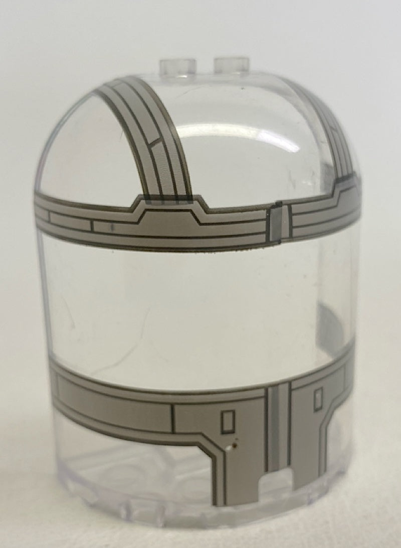 LEGO Star Wars Trans Clear Canopy / Windscreen for Mandalorian Razor Crest Ship
