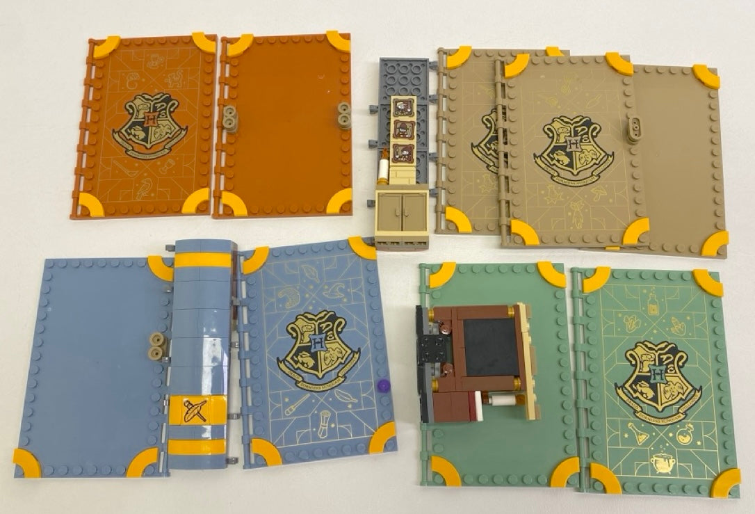 LEGO Harry Potter Hogwarts Fun Pack Mixed Book Cover Tiles Panels Bricks Slopes and More