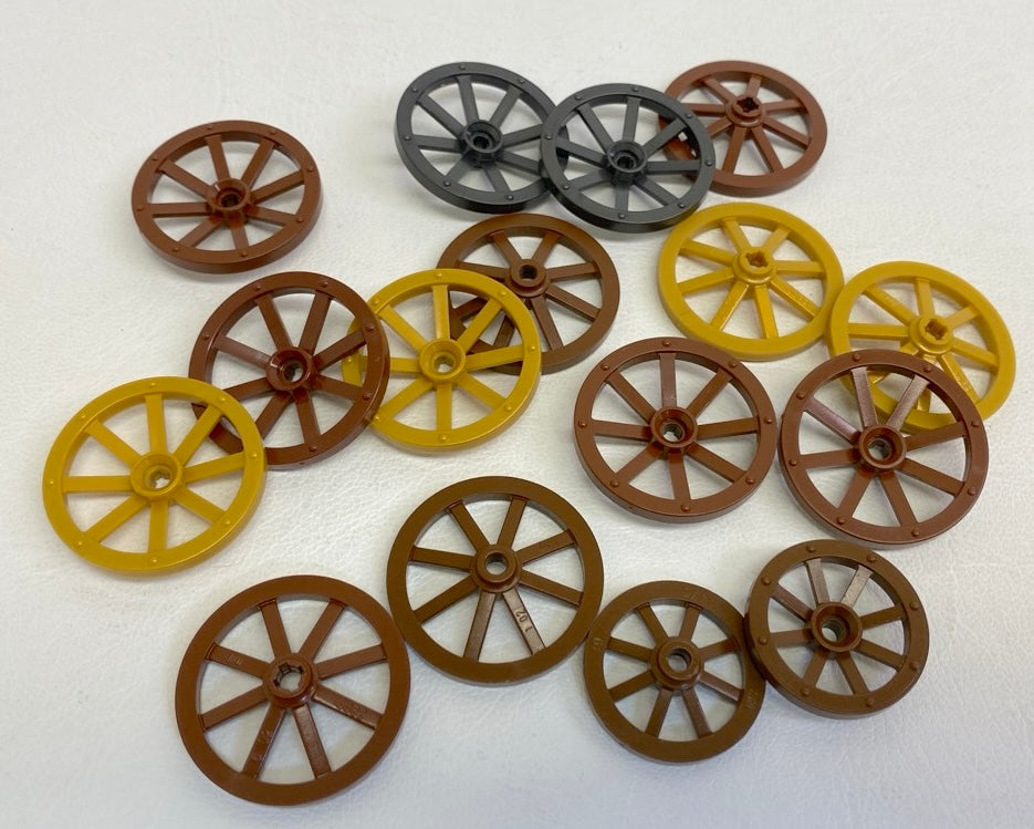 LEGO Cart / Carriage / Wagon Wheels Fun Pack Mixed Colours