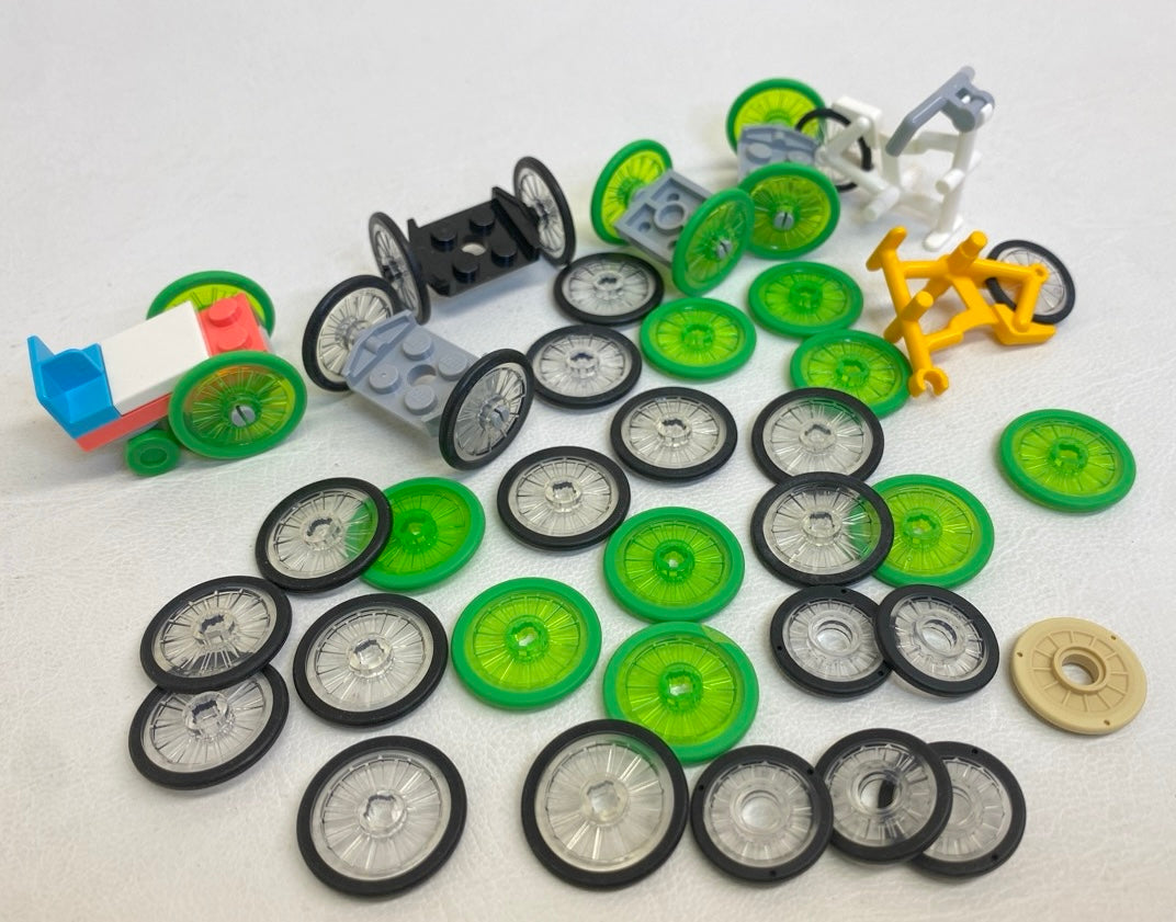 LEGO Bicycle / Wheelchair Wheels Mixed Fun Pack
