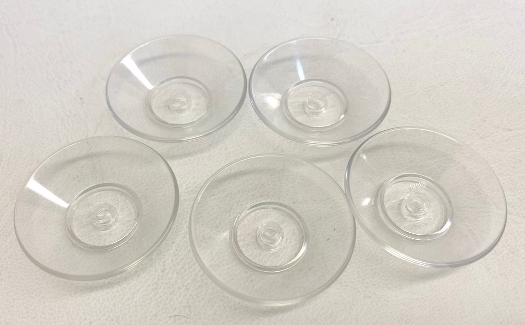 LEGO Dish 5x5 Pack of 5 Trans Clear