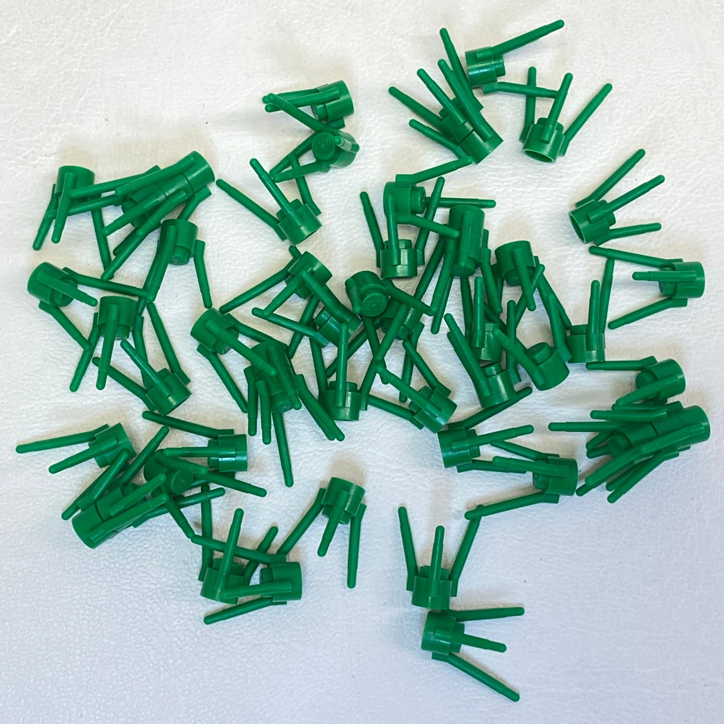 LEGO Plants Green Flower Stem With Stud / 3 Stems Pack of Approx 50