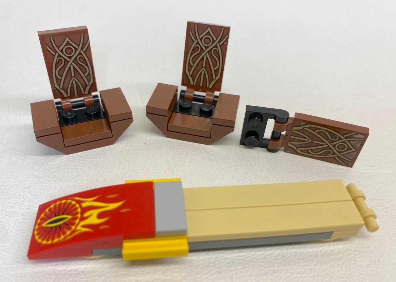 LEGO Lord of the Rings Chairs and Eye of Sauron Mixed Fun Pack from Council of Elrond Set #79006