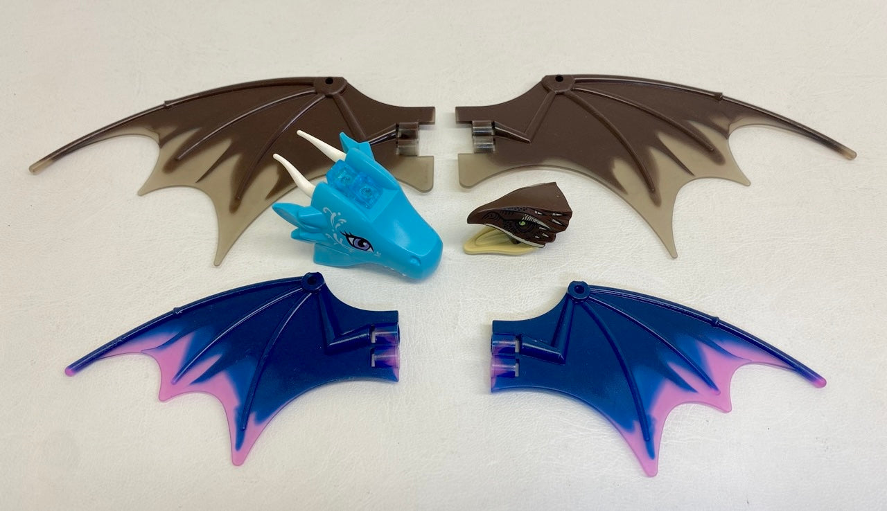 LEGO Dragon Pieces Fun Pack Mixed Heads and Wings - Harry Potter / Elves