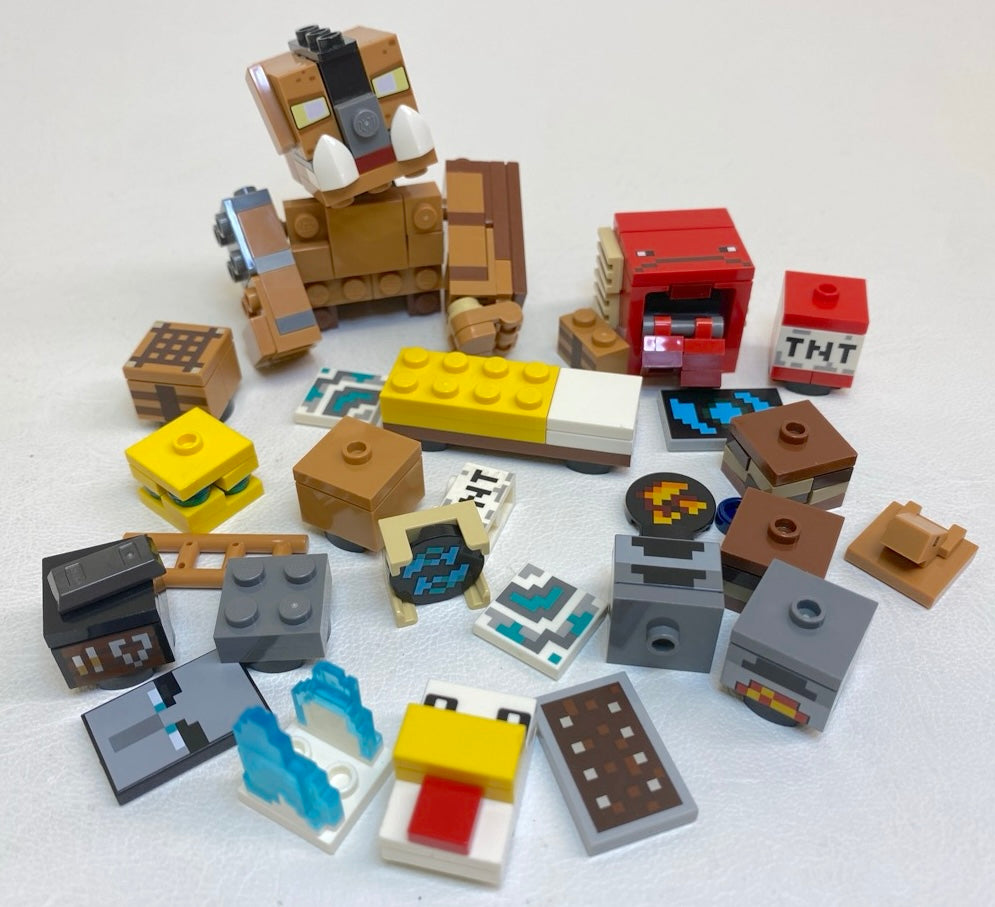 LEGO Minecraft Printed Pieces and Chunks Fun Pack