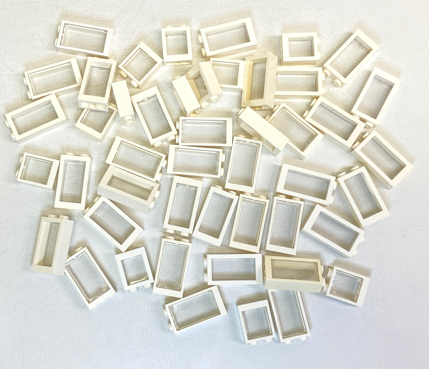 LEGO Window Fun Pack White Frames - Trans Clear Glass