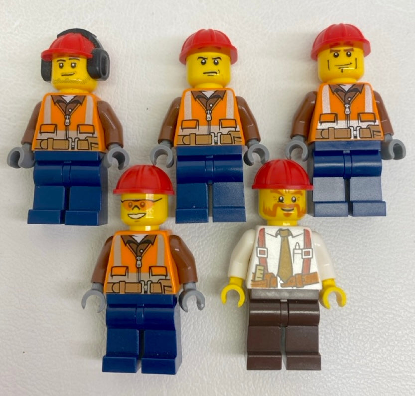 LEGO Minifigure Fun Pack City Mining / Construction