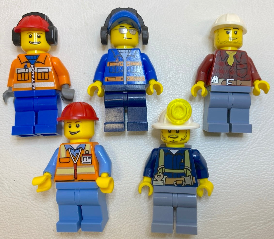 LEGO Minifigure Fun Pack City Mining / Construction