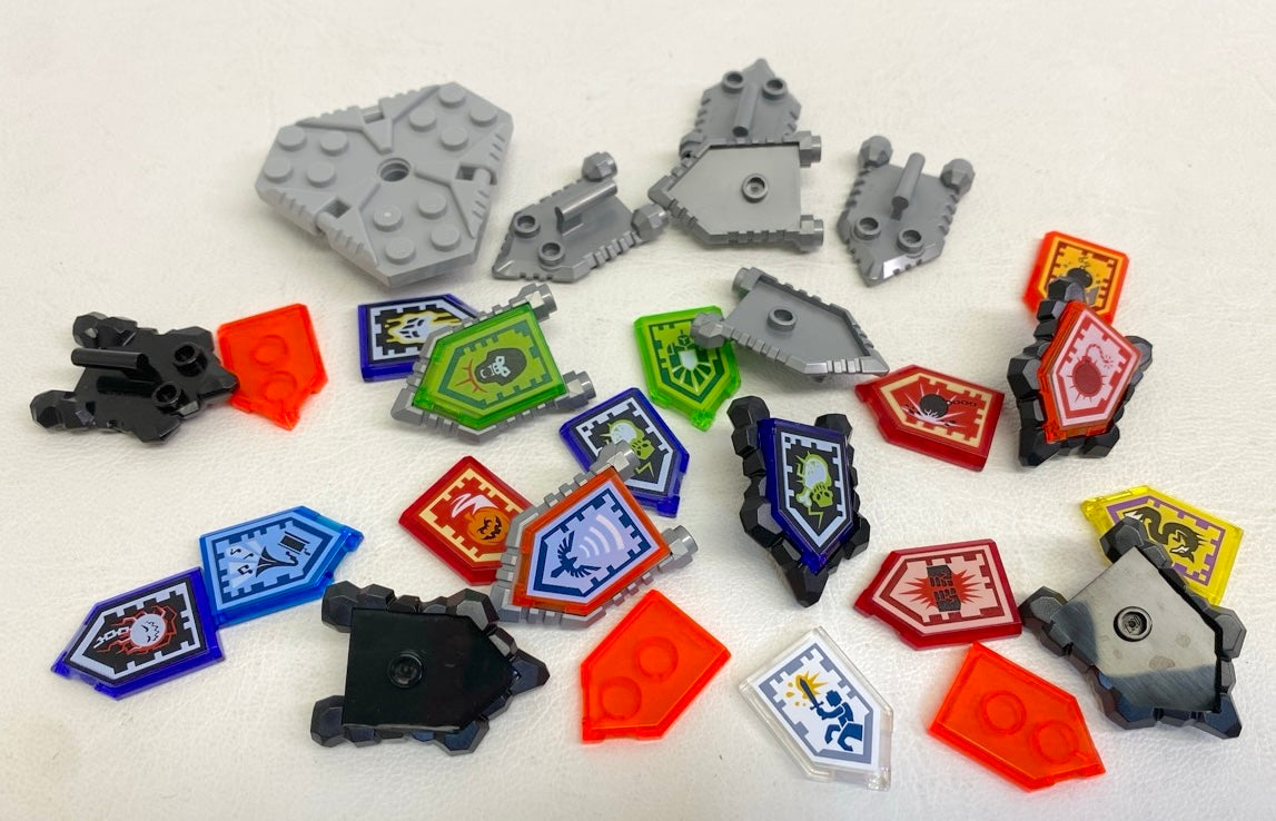 LEGO Nexo Knights Shield Fun Pack Mixed Colour Tiles Shields