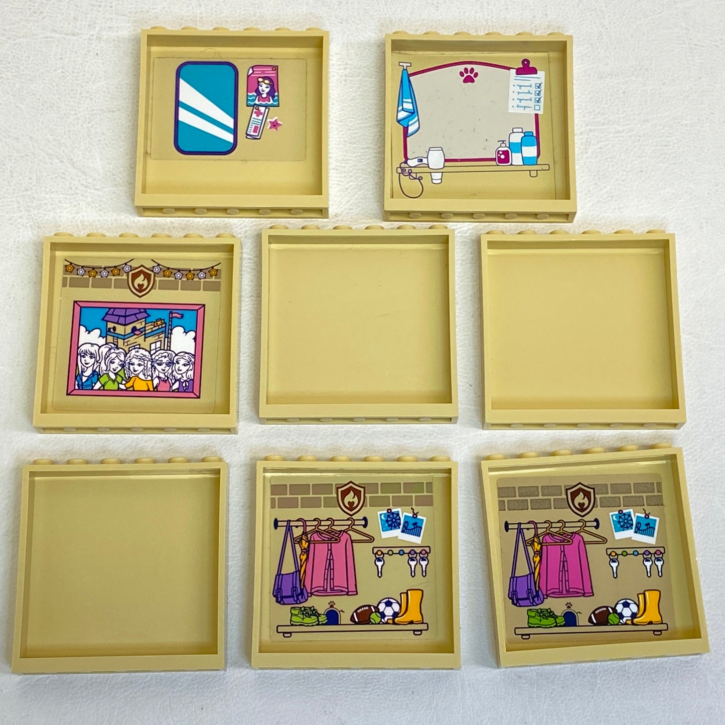 LEGO Tan Wall Panel Fun Pack