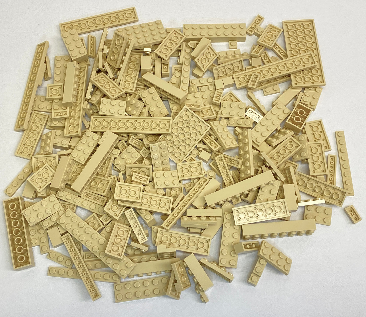 LEGO Tan Fun Pack Mixed Pieces Plates and Bricks