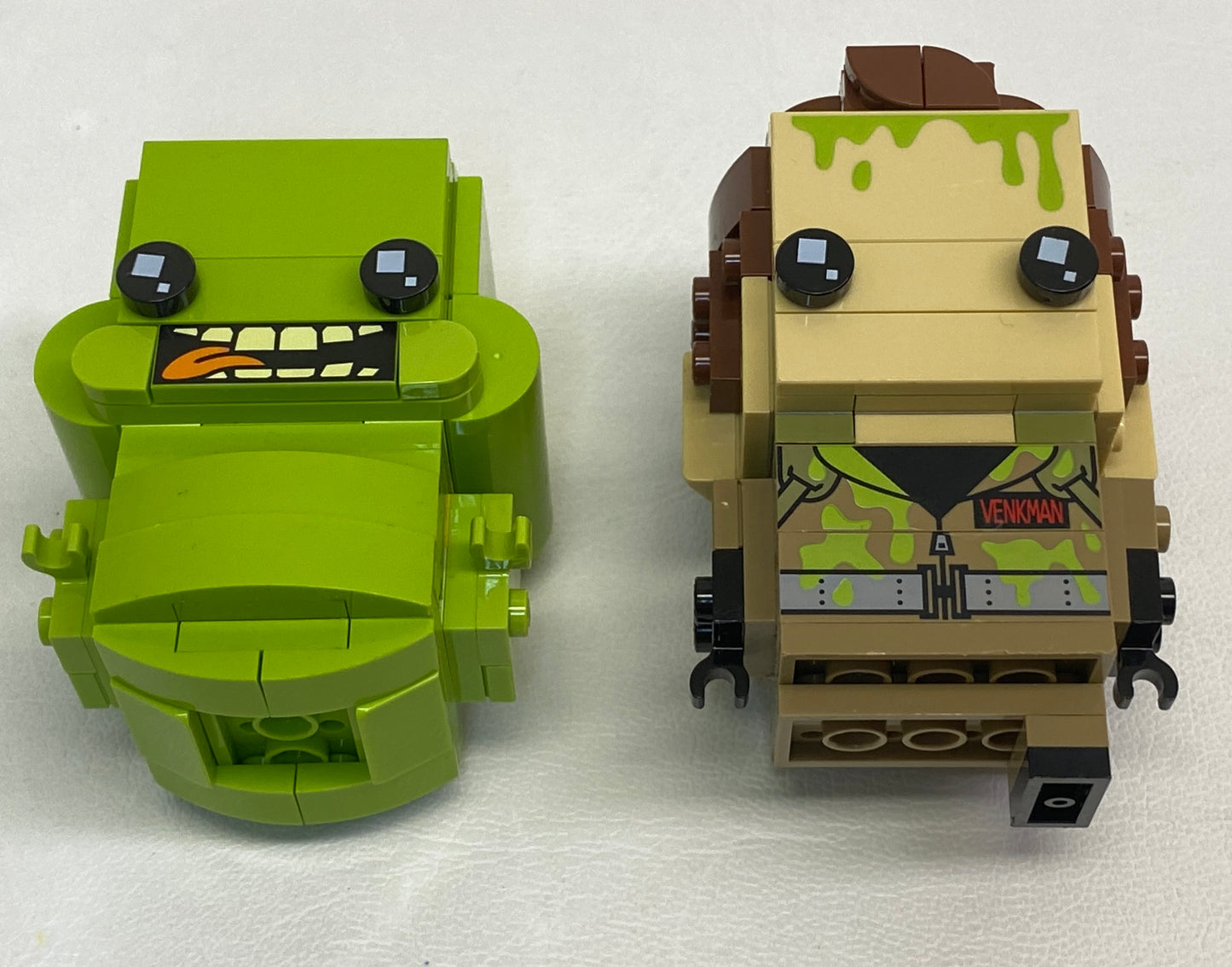 LEGO BrickHeadz Ghostbusters Peter Venkman & Slimer Set #41622 As Pictured