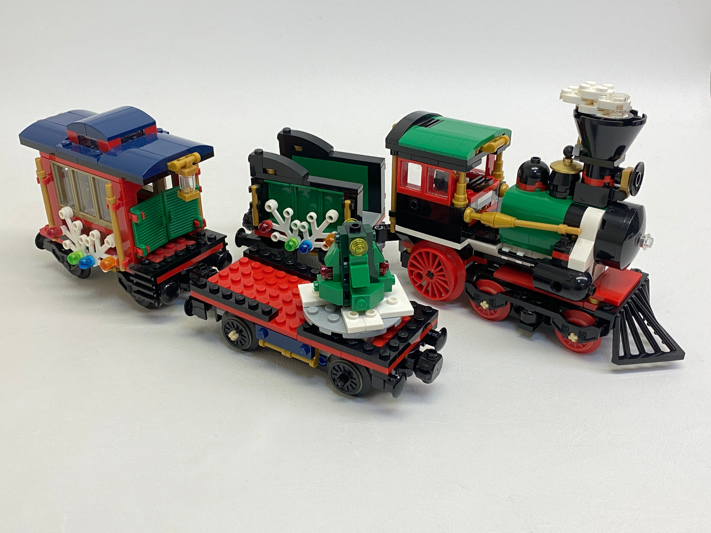 LEGO Creator Winter Holiday Train From Set #10254 As Pictured