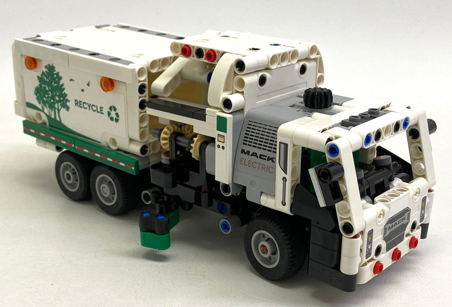 LEGO Technic Mack LR Electric Garbage Truck Set #42167 As Pictured