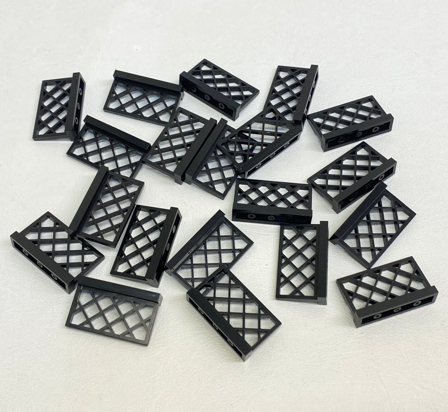 LEGO Black Lattice Fences 1x4x2 Fun Pack of 20