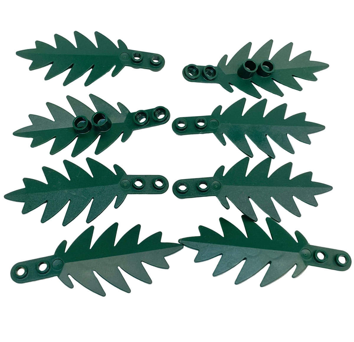 LEGO Plants Palm Leaves Pack of 8 Dark Green