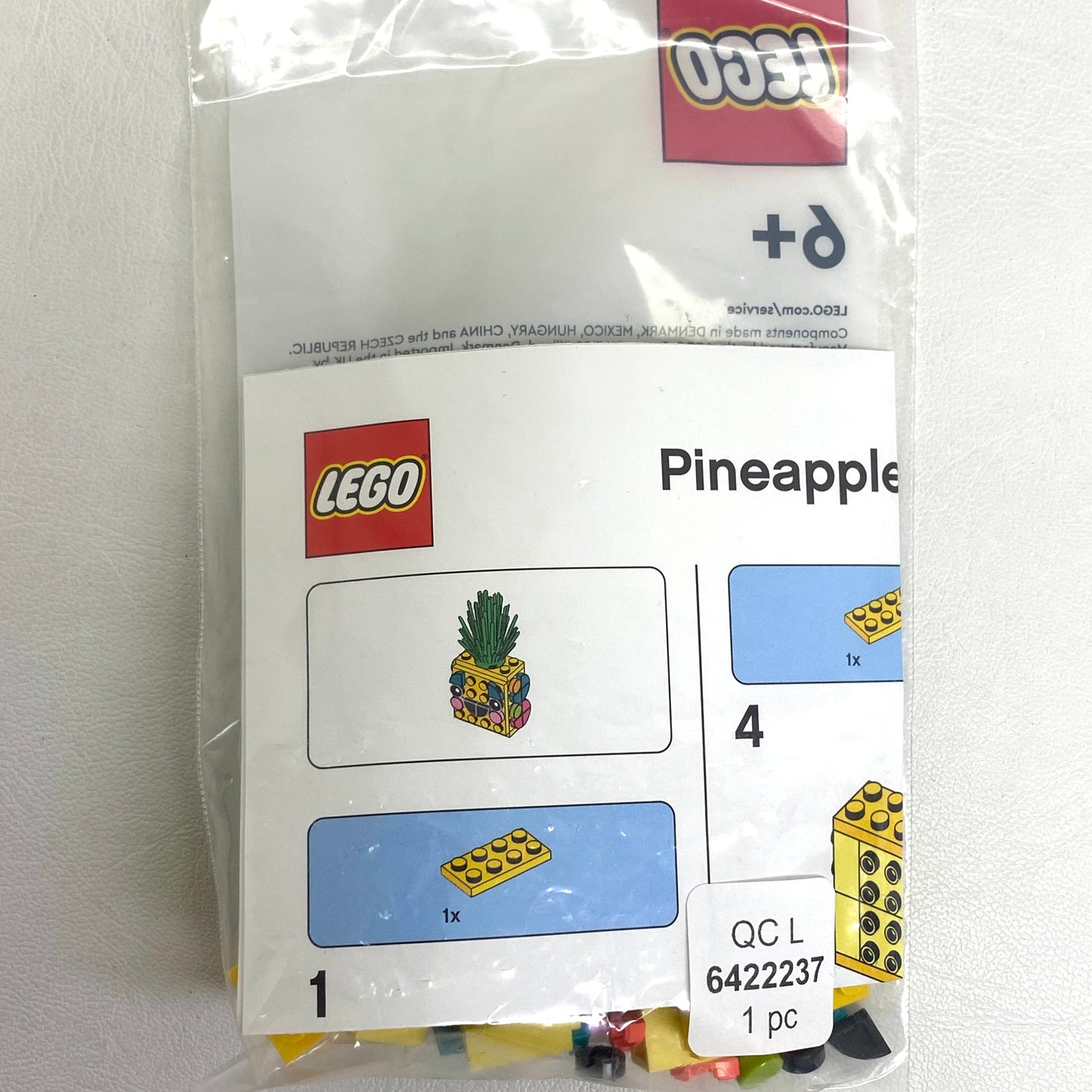 LEGO Promotional Pineapple Pencil Pot Polybag BRAND NEW Set #6422237