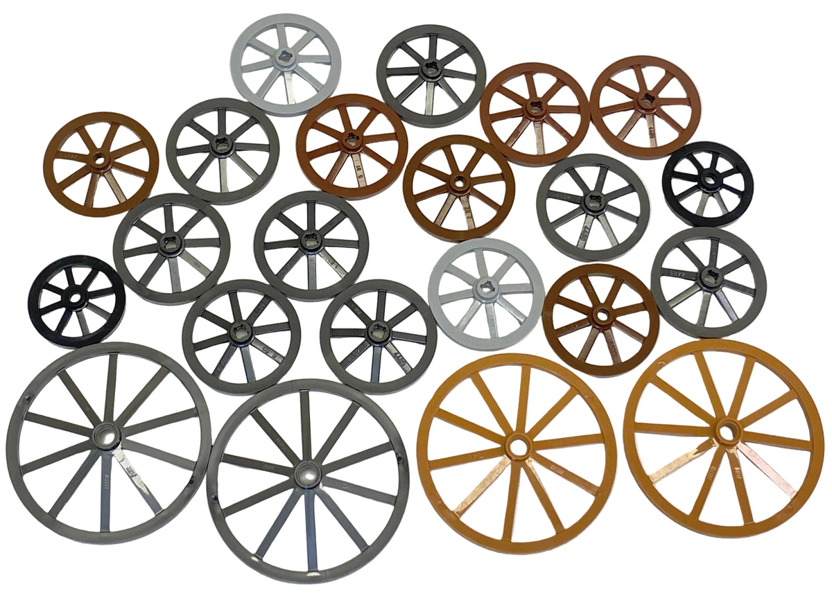 LEGO Cart / Carriage / Wagon Wheels Fun Pack Mixed Colours