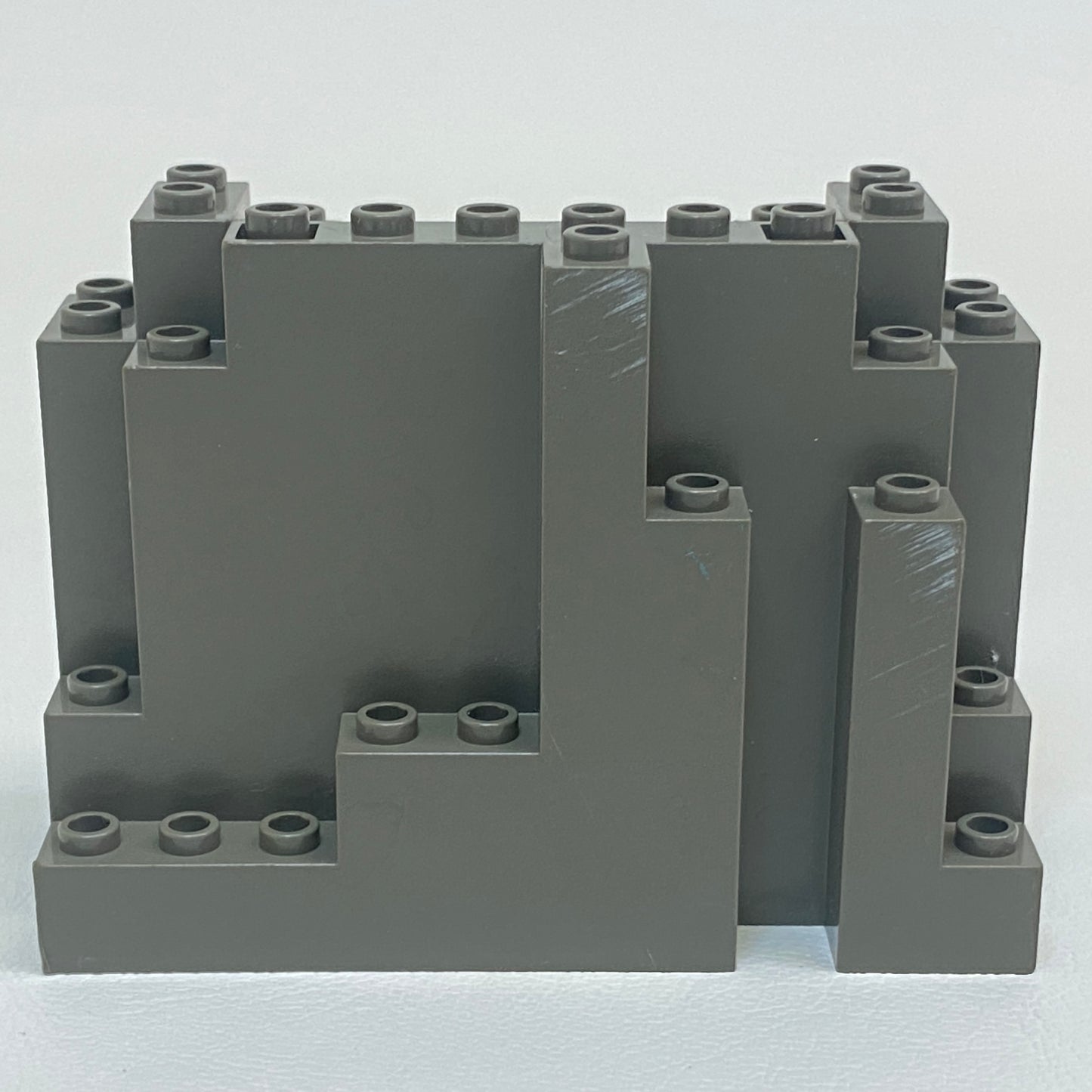 LEGO Rock Panel 4x10x6 Rectangular - Dark Grey (Old Shade) - BURP (Big Ugly Rock Piece)