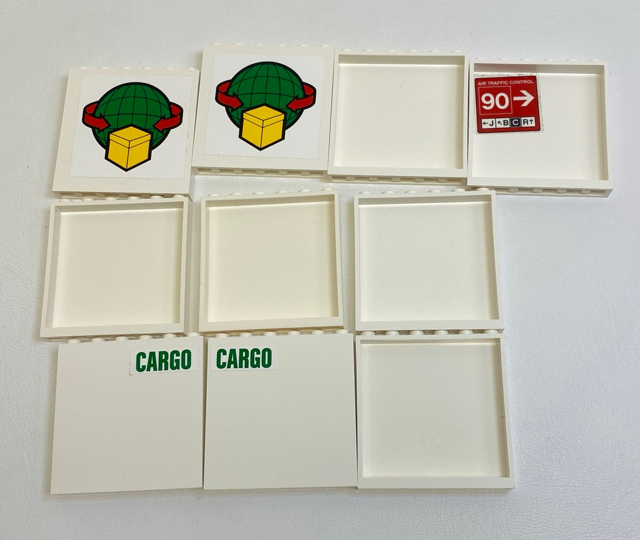 LEGO White Wall Panel Fun Pack