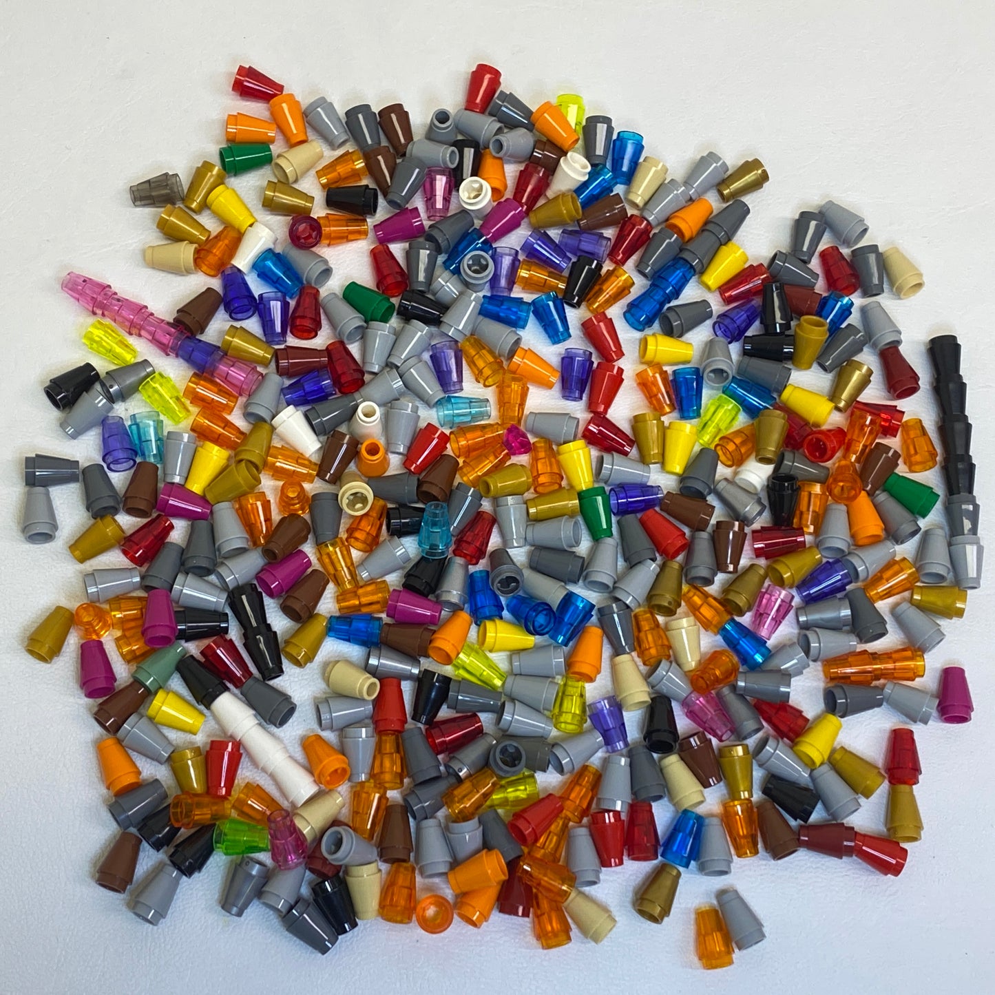 LEGO Mixed 1x1 Cone Fun Pack