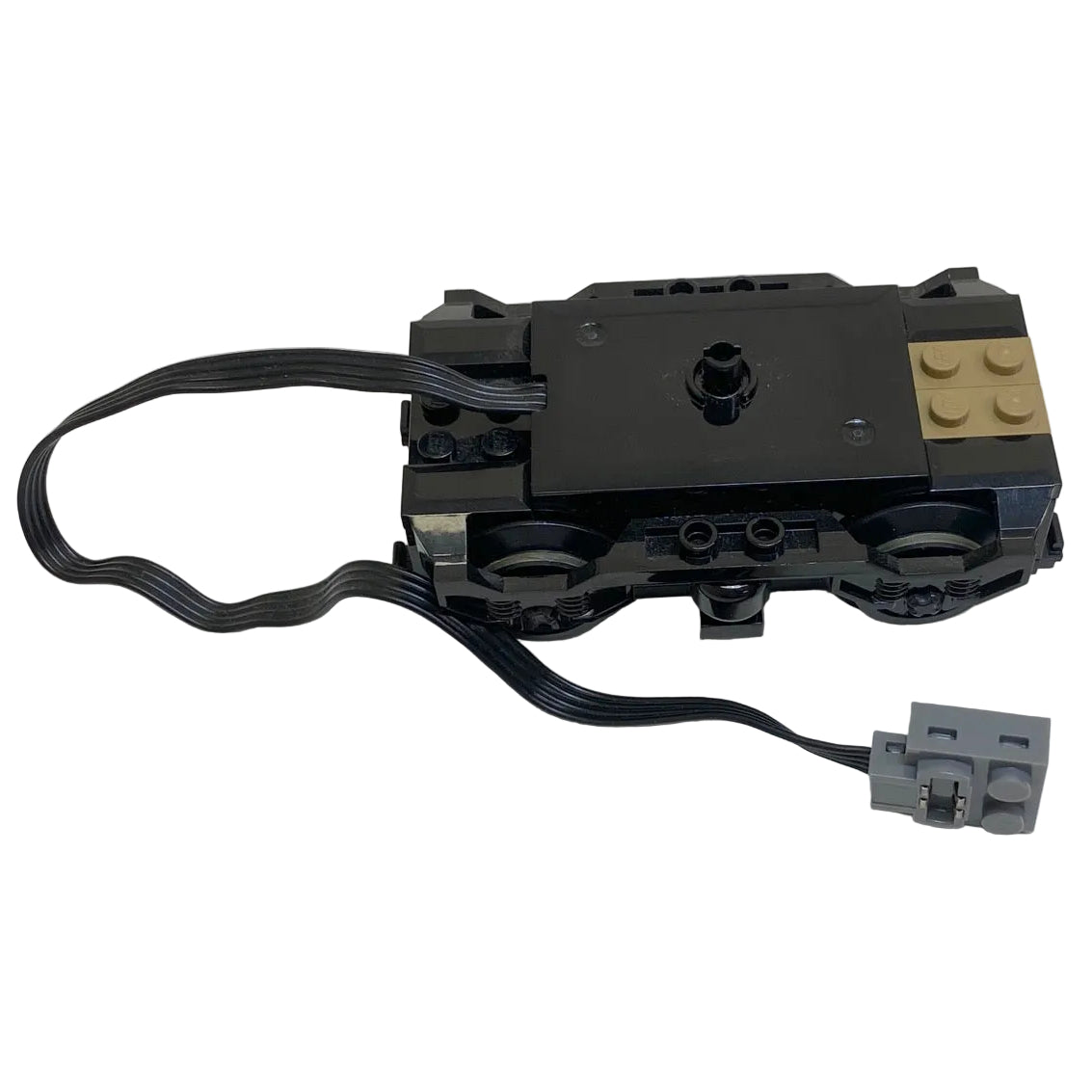 LEGO Trains Electric Train Motor Power Functions with Wheels and Decorative Sides