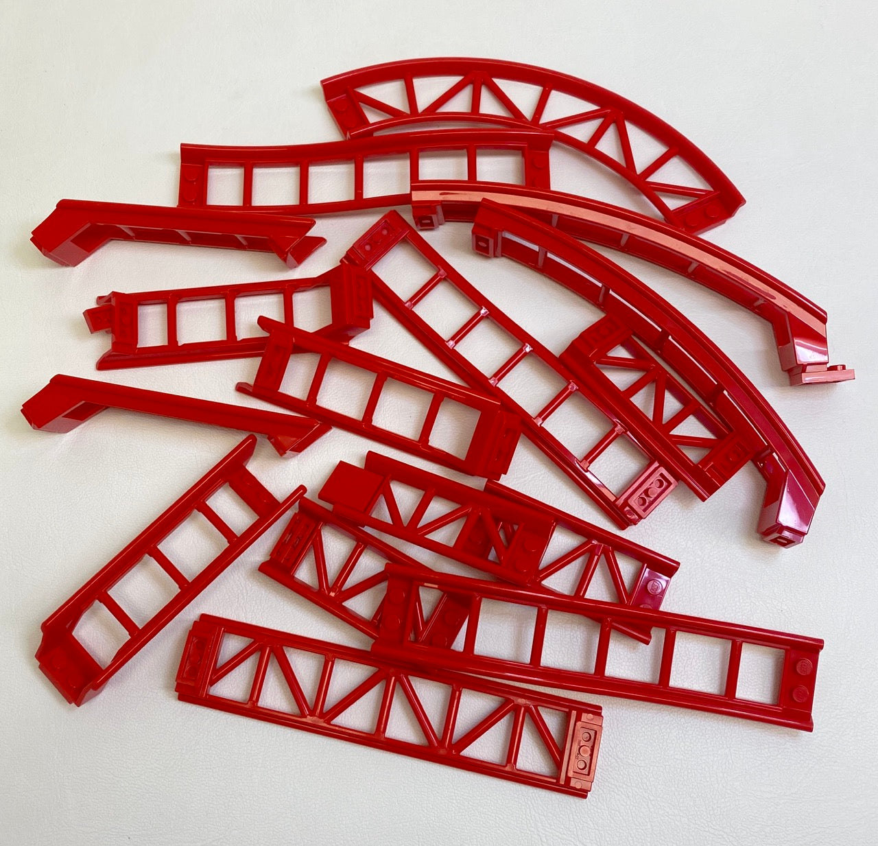 LEGO Roller Coaster Track Mixed Pack Red