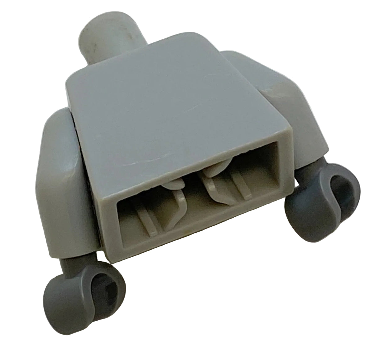 LEGO Space Minifigure Torso with Classic Space Logo Light Bluish Grey