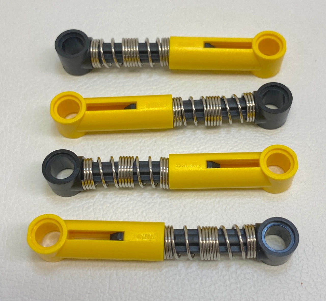 LEGO Technic Shock Absorber 6.5L Pack of 4 - Yellow